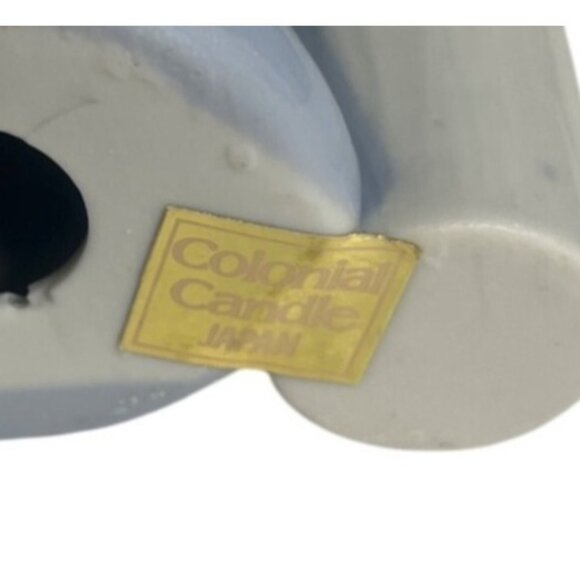 Colonial Candle Vintage Ceramic Singing Angel Candle Stick Holder Christmas - Picture 6 of 6